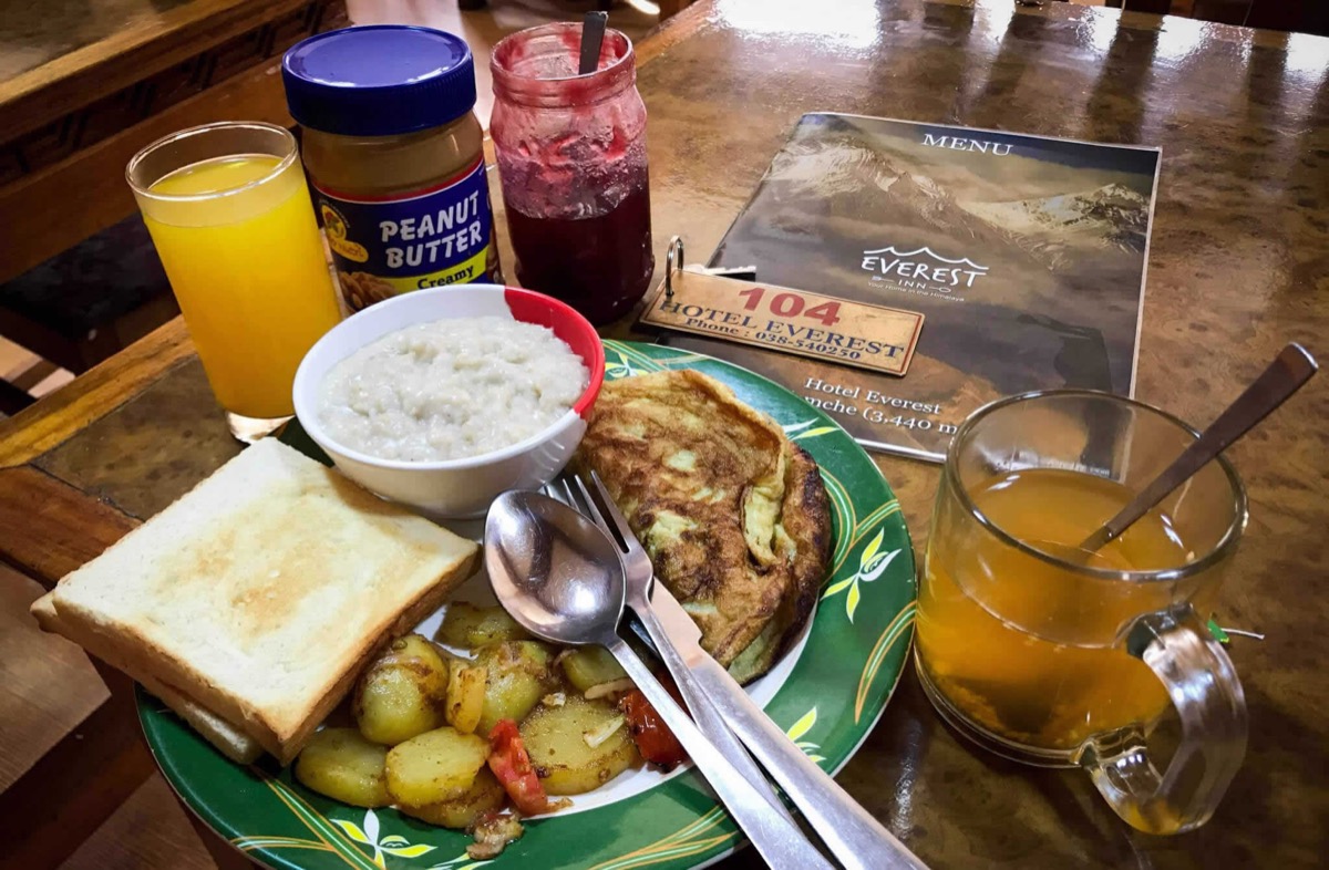 EBC breakfast