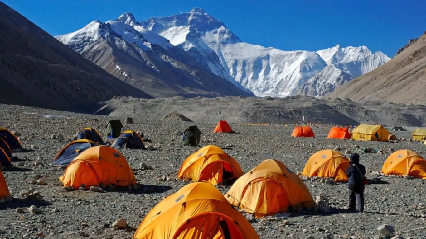 Tent campin ebc