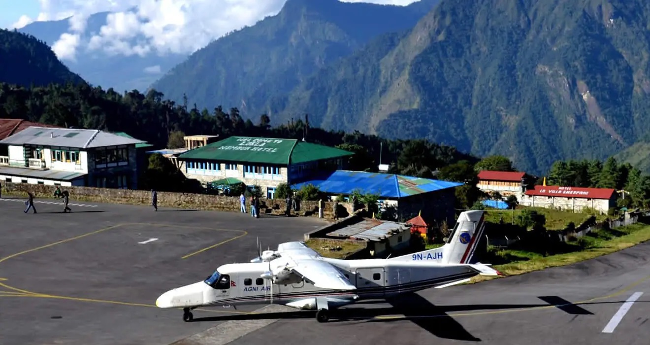 Lukla Flight plane