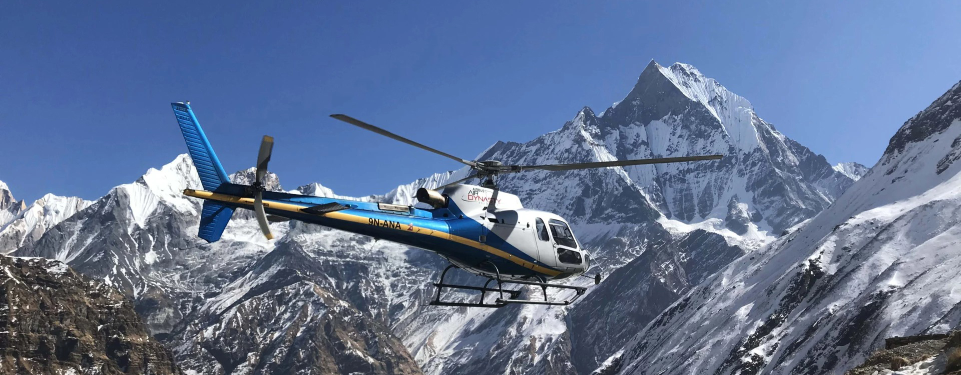 Heli tour in ABC