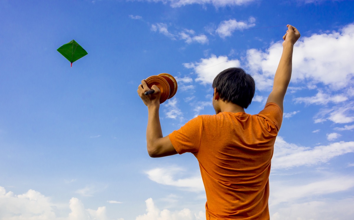 Kite flying