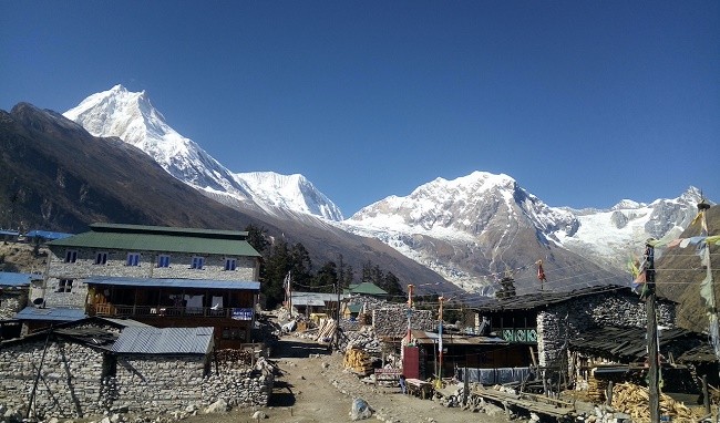 Accommodation on the manaslu