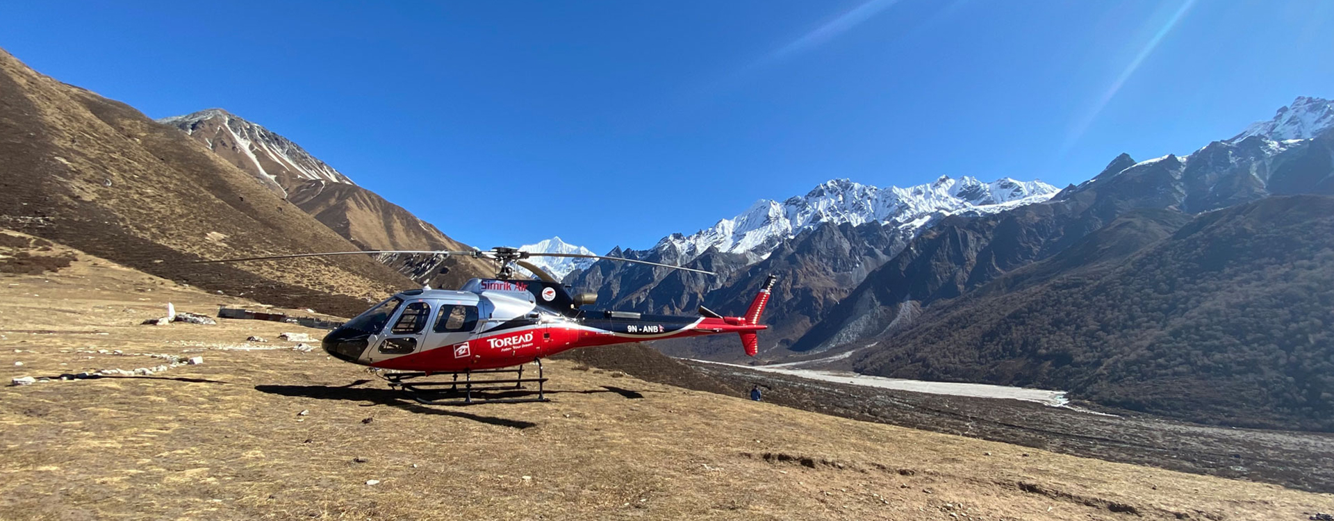 Heli tour in Langtang